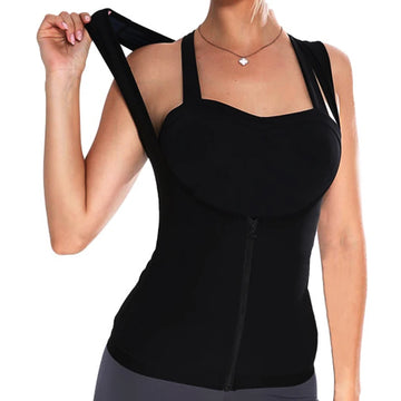 New Women Zip Vest Shapewear