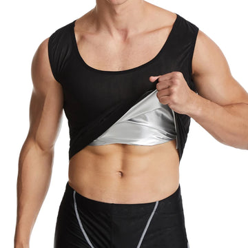 Men Sweat Sauna Vest